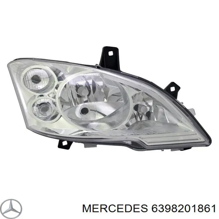 Luz esquerda Mercedes 6398201861 preço, a partir de 197,34 USD