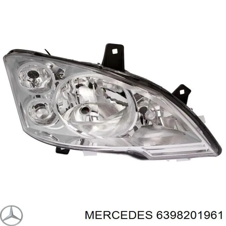 Luz direita 6398201961 Mercedes