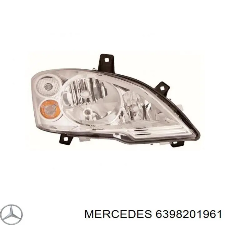 Luz direita Mercedes 6398201961 preço, a partir de 188,98 USD