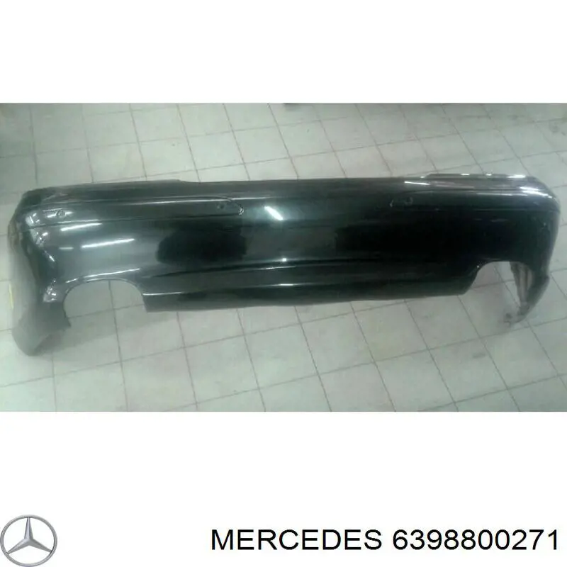 6398800271 Mercedes Pára-choque traseiro