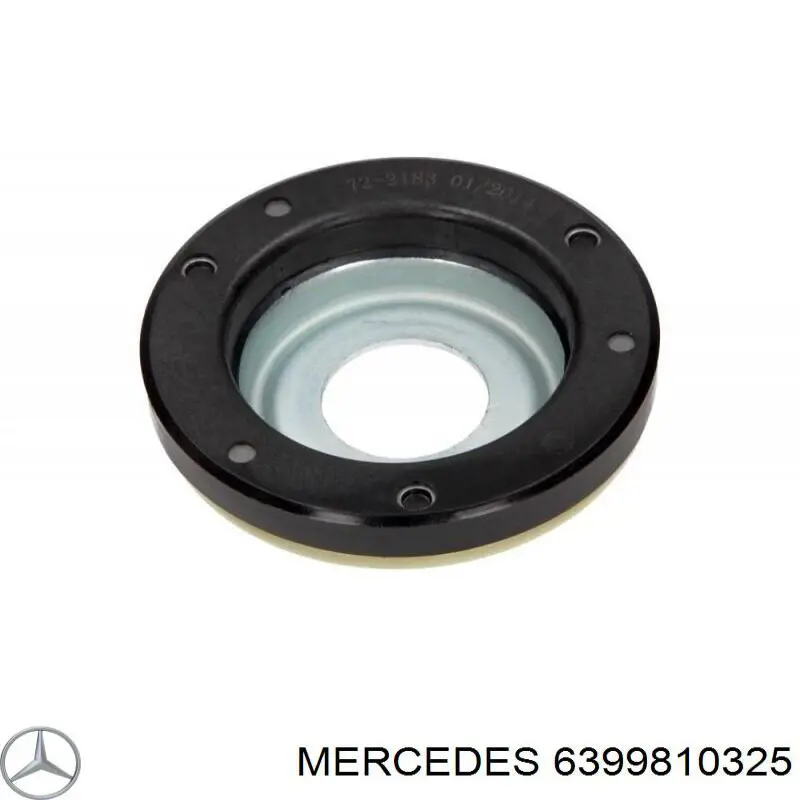 6399810325 Mercedes Rolamento de suporte do amortecedor dianteiro