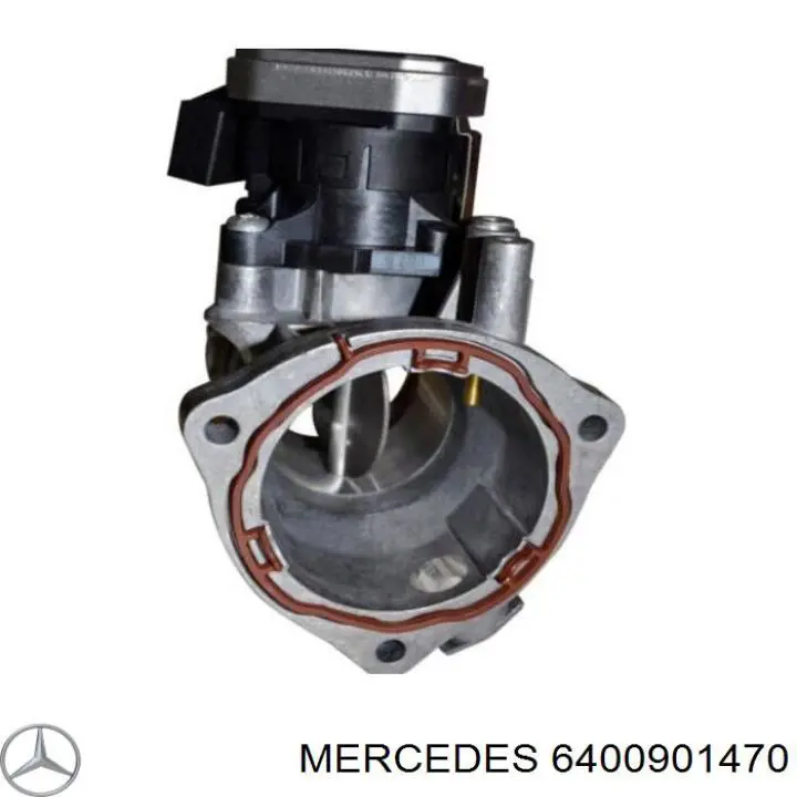 A640090207080 Mercedes Válvula de borboleta montada
