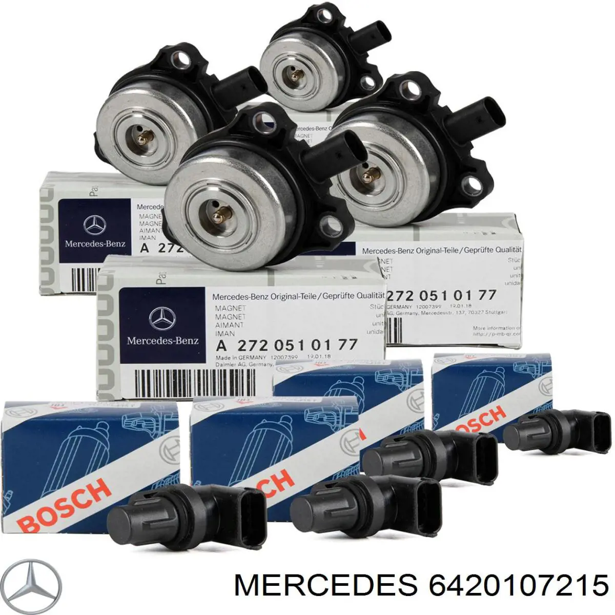 Flange de separador de óleo do sistema de ventilação de cárter Mercedes 6420107215 preço, a partir de 44,34 USD