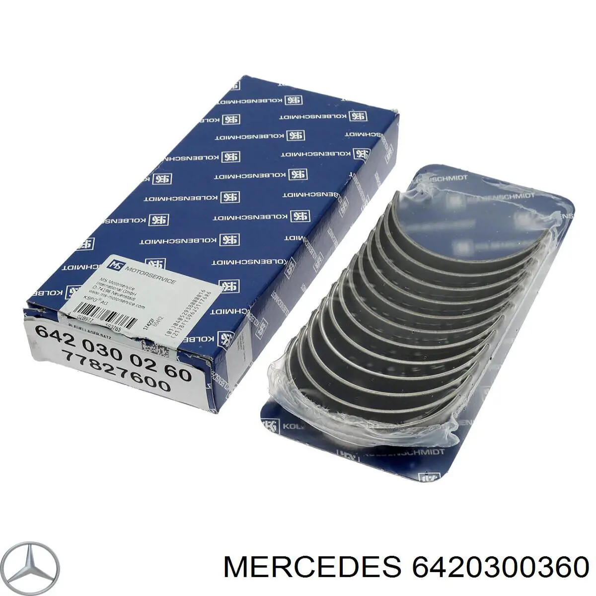 Folhas inseridas de cambota de biela, kit, padrão (STD) Mercedes 6420300360 preço, a partir de 29,92 USD