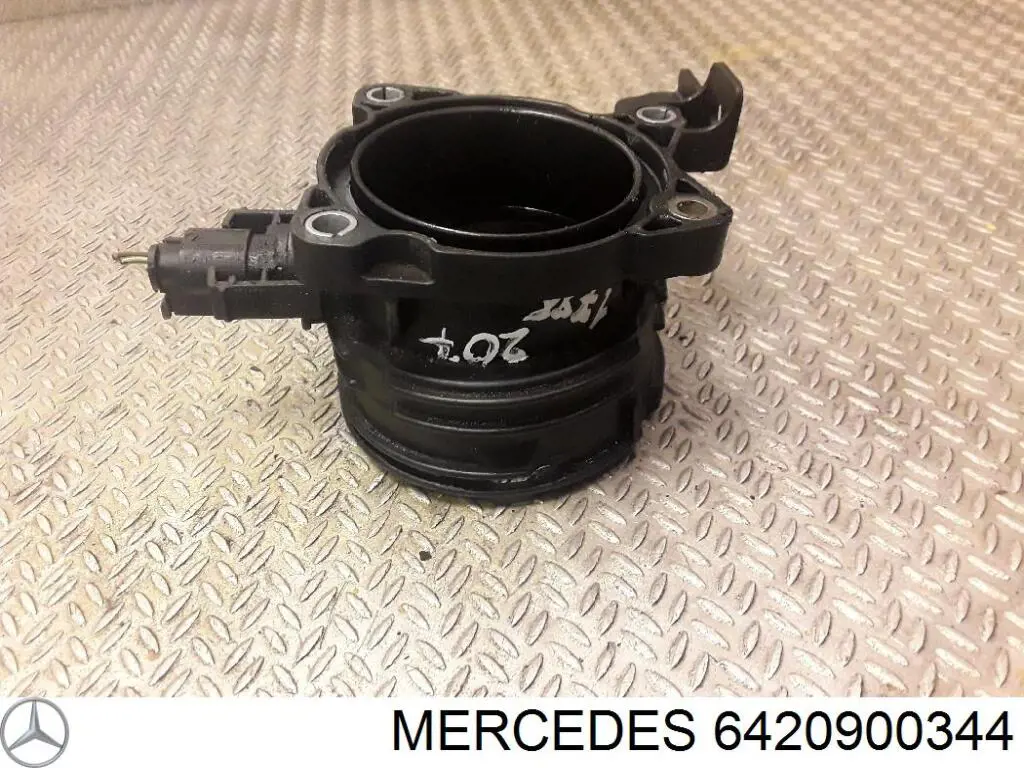 6420900344 Mercedes Cano derivado de ar, da válvula de borboleta