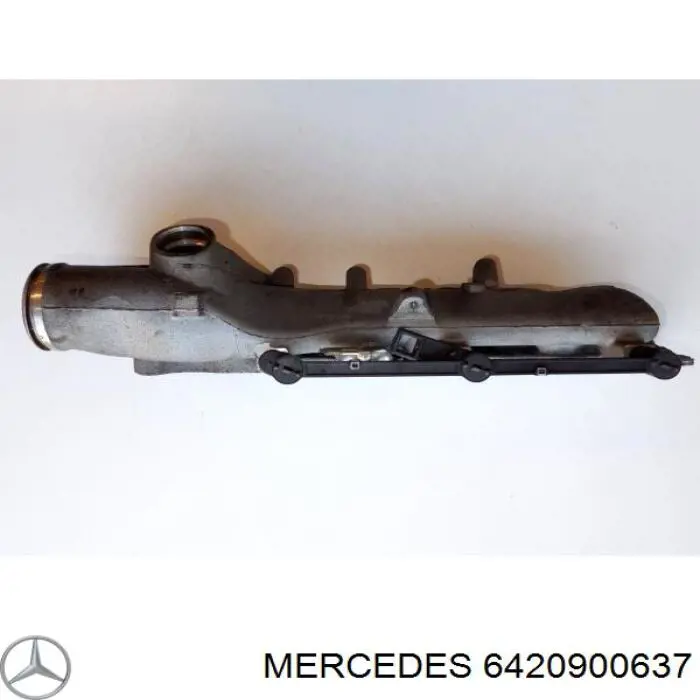 6420900637 Mercedes Tubo coletor direito de admissão