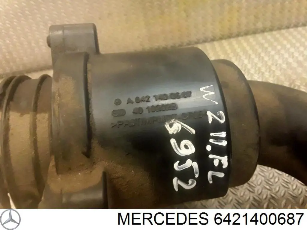 Cano derivado de ar, saída de turbina (supercompressão) Mercedes 6421400687 preço, a partir de 193,83 USD