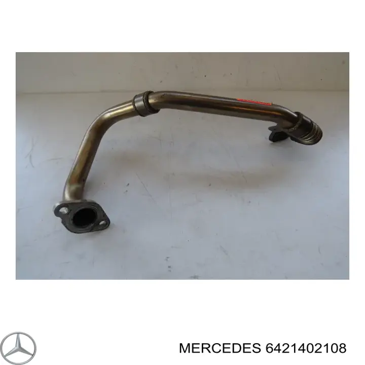 6421402108 Mercedes Cano derivado do sistema de recirculação dos gases de escape EGR