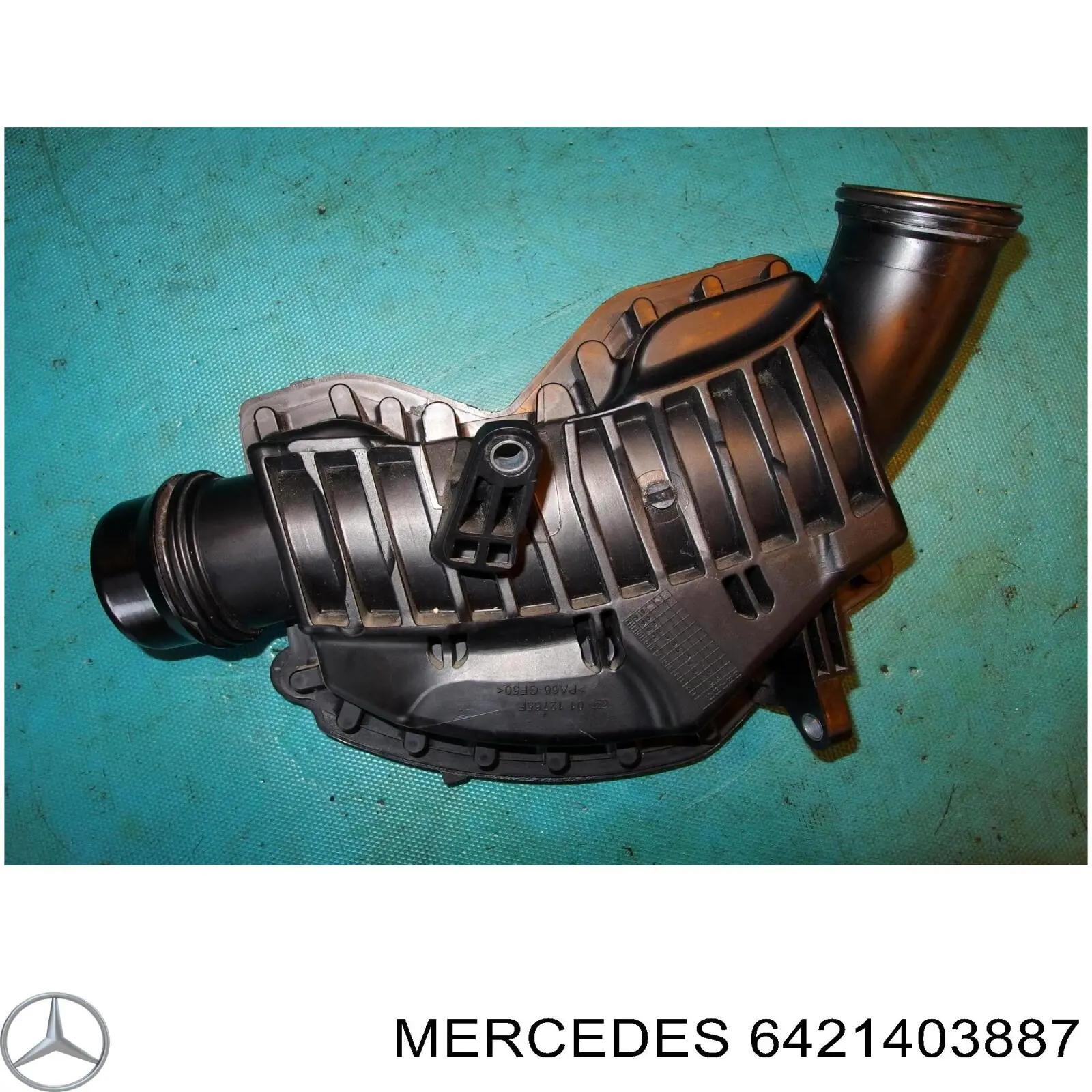 Cano derivado de ar, saída de turbina (supercompressão) Mercedes 6421403887 preço, a partir de 221,92 USD