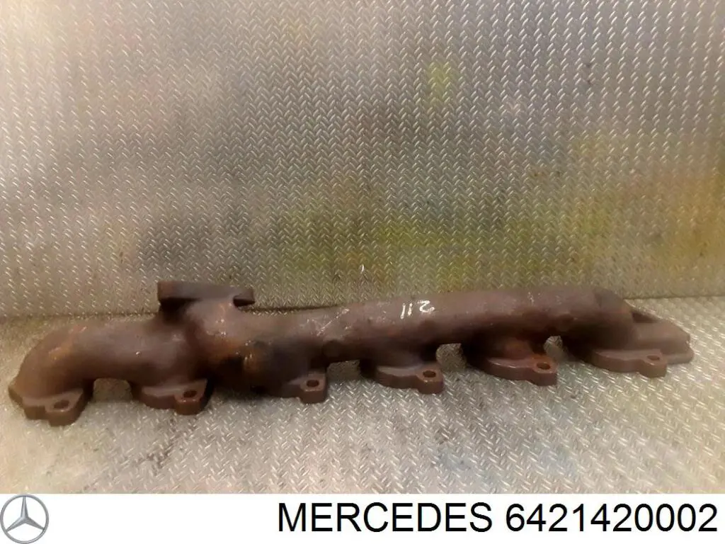 Compre A6421400409 Mercedes Tubo coletor de escape direito