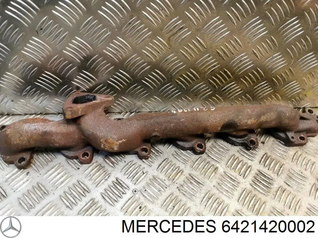 Compre 6421420002 Mercedes Tubo coletor de escape direito