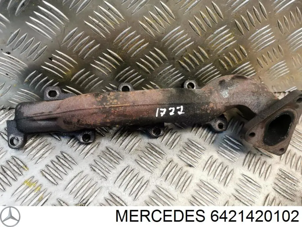 Tubo coletor de escape esquerdo Mercedes 6421420102 preço, a partir de 137,02 USD