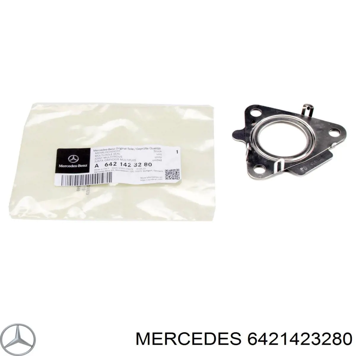6421423280 Mercedes Vedante de turbina dos gases de escape, escape