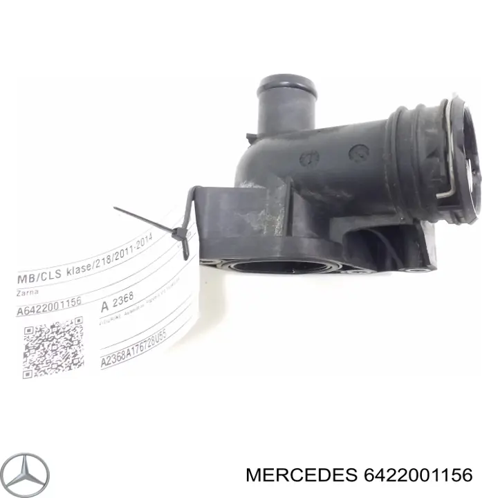 Flange do sistema de esfriamento (união em T) Mercedes 6422001156 preço, a partir de 24,55 USD