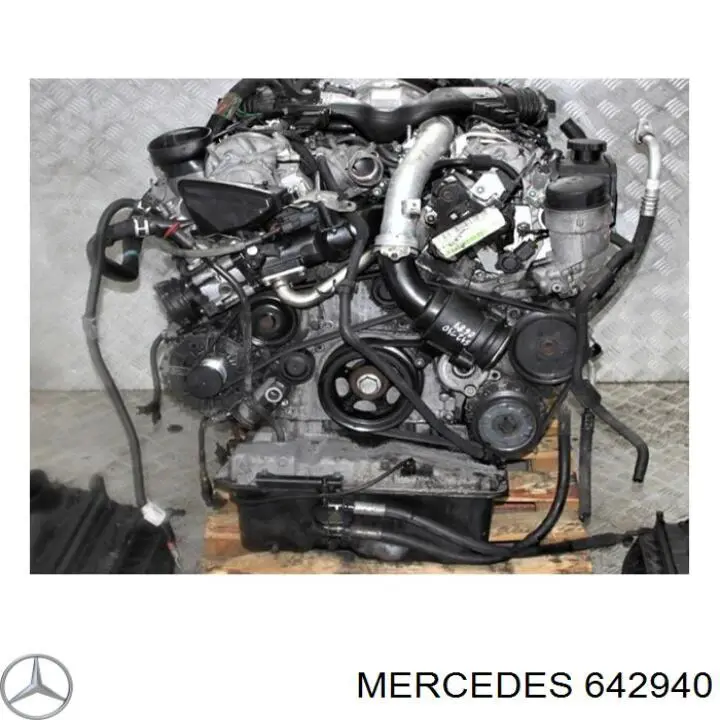 642940 Mercedes Motor montado
