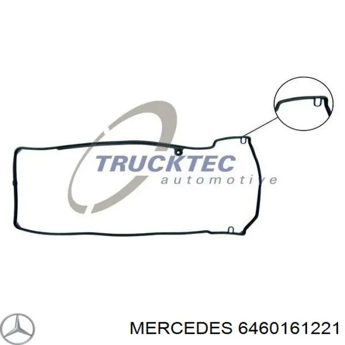 Compre 6460161221 Mercedes Vedante de tampa de válvulas de motor