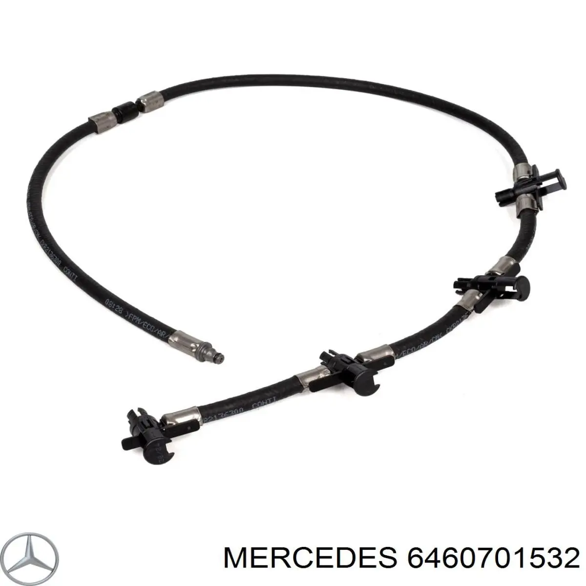 Tubo de combustível, inverso desde os injetores Mercedes A6460701532 preço, a partir de 59,54 USD