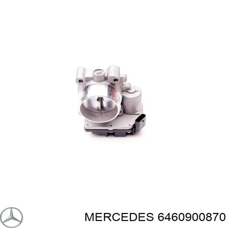 6460900870 Mercedes Válvula de borboleta montada