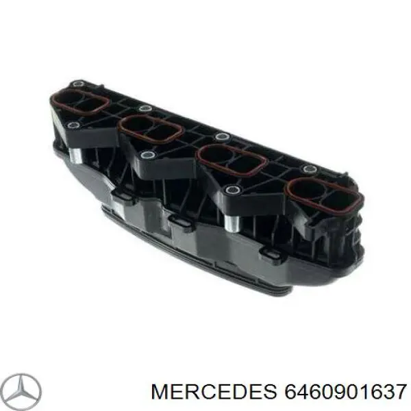 6460901637 Mercedes Tubo coletor de admissão