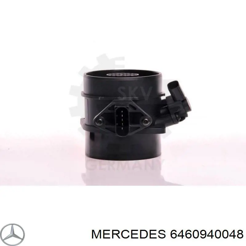 6460940048 Mercedes Sensor de fluxo (consumo) de ar, medidor de consumo M.A.F. - (Mass Airflow)