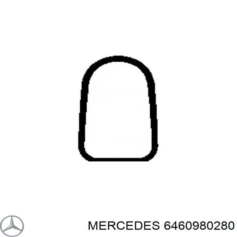 Compre A6460980280 Mercedes Vedante de tubo coletor de admissão