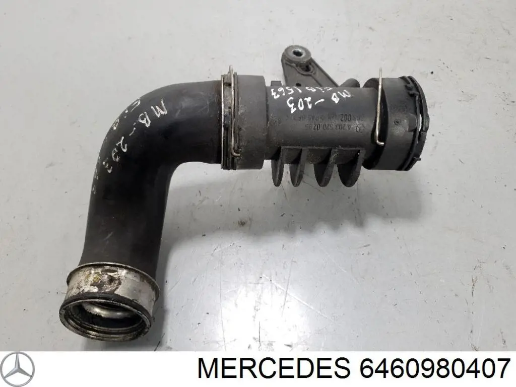 Cano derivado de ar, saída de turbina (supercompressão) Mercedes 6460980407 preço, a partir de 80,02 USD
