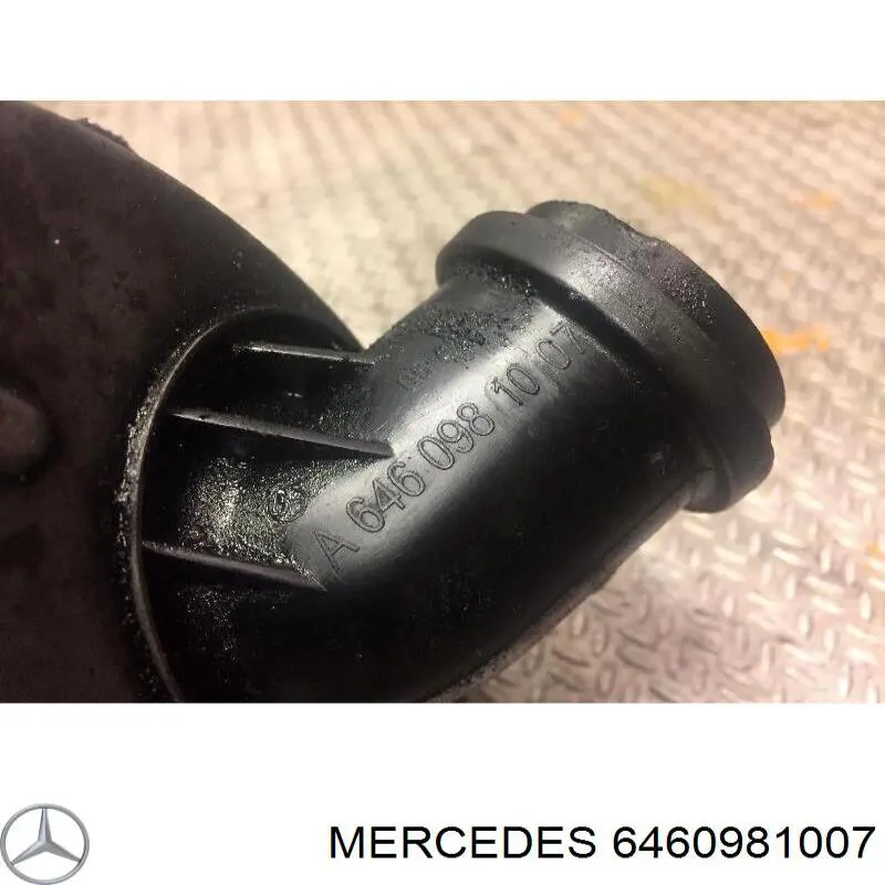 Compre 6460981007 Mercedes Cano derivado de ar, saída de turbina (supercompressão)
