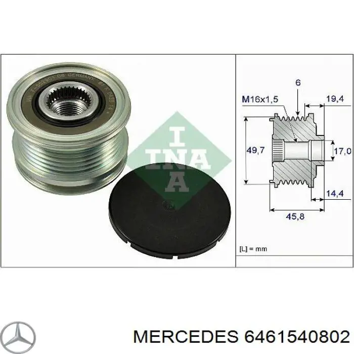 Gerador Mercedes 6461540802 preço, a partir de 201,25 USD