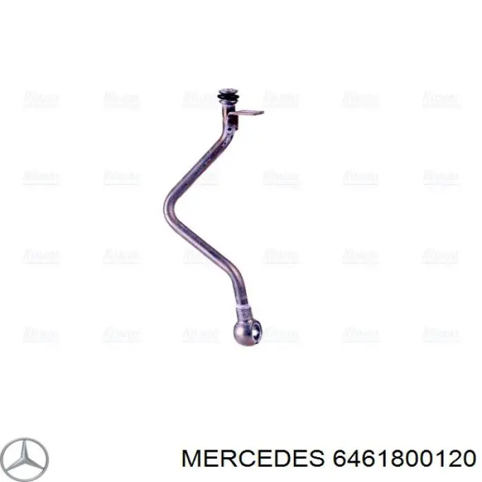 6461800120 Mercedes Tubo (mangueira) de fornecimento de óleo de turbina