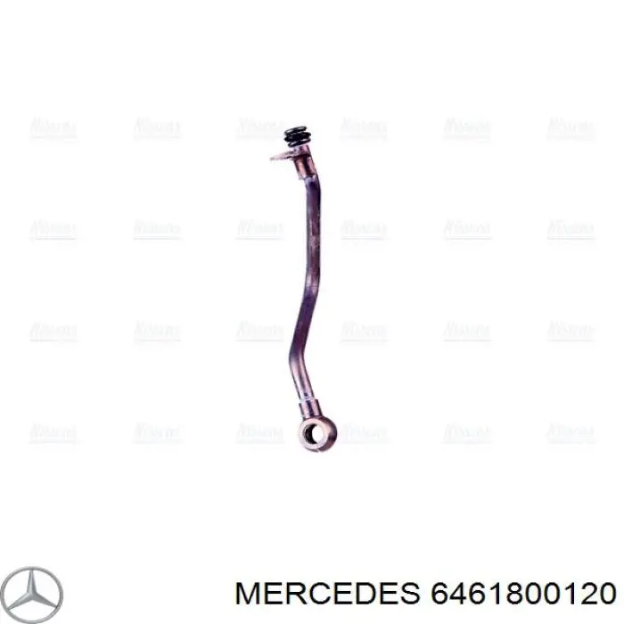 Tubo (mangueira) de fornecimento de óleo de turbina Mercedes 6461800120 preço, a partir de 62,62 USD