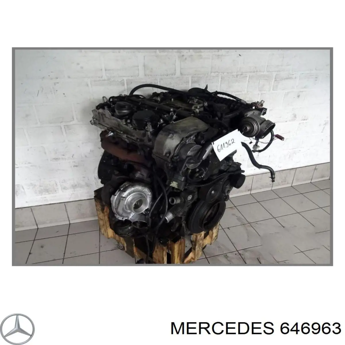 OM646963 Mercedes Motor montado