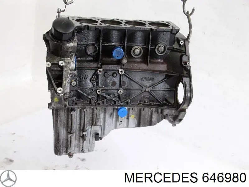 646980 Mercedes Motor montado
