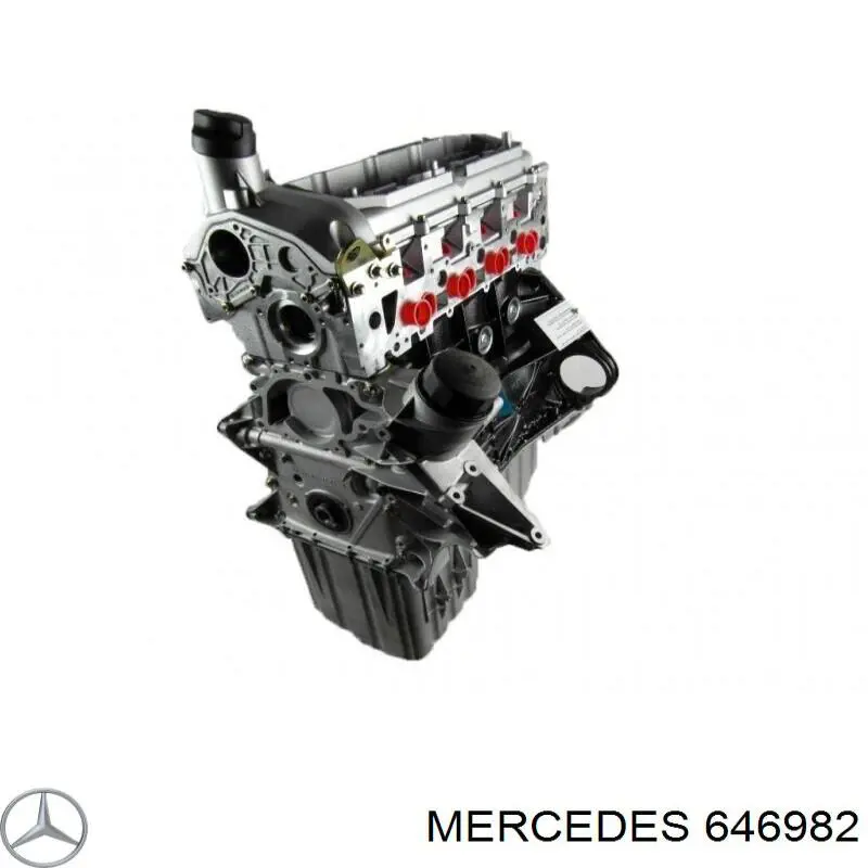 646982 Mercedes Motor montado