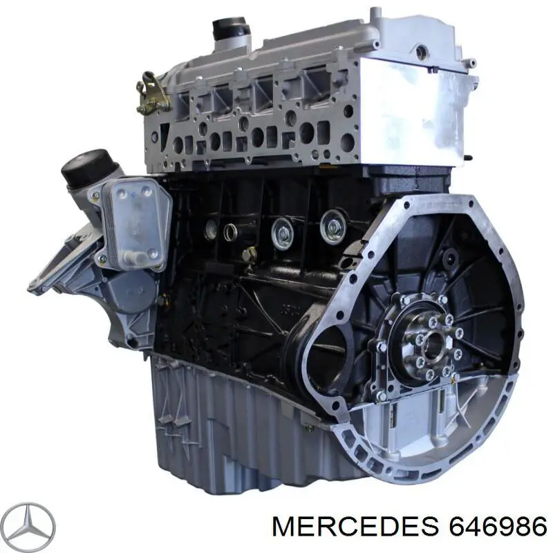 646986 Mercedes Motor montado