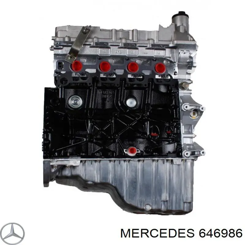 Motor montado Mercedes 646986