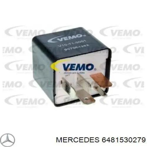 Relê das velas de incandescência 6481530279 Mercedes