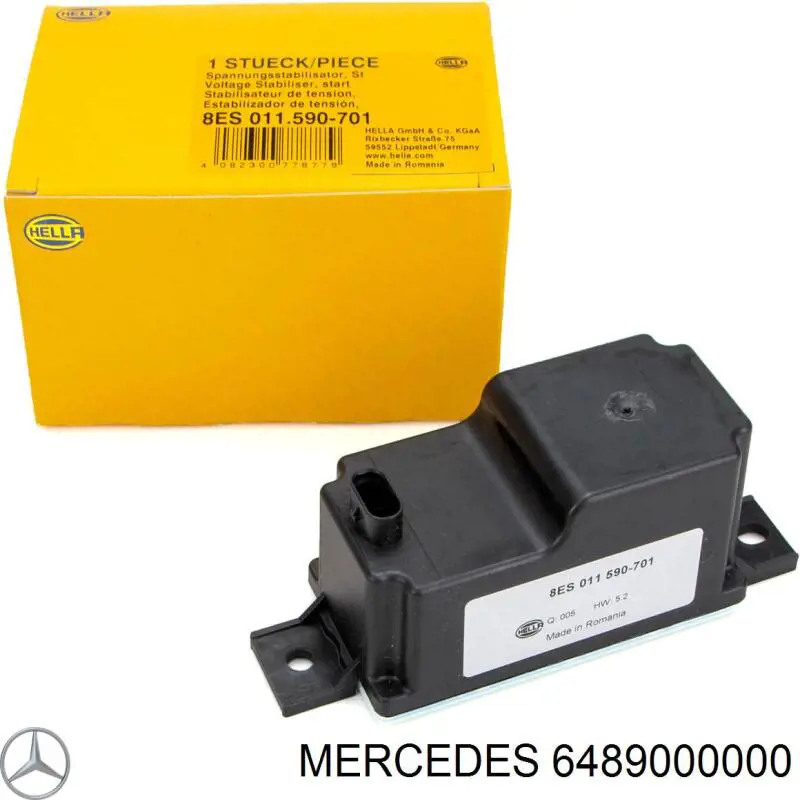 Relê das velas de incandescência Mercedes 6489000000 preço, a partir de 62,75 USD