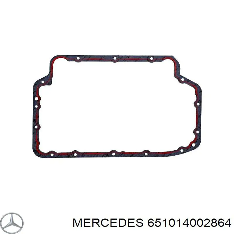 Compre A651014002864 Mercedes Vedante de panela de cárter do motor