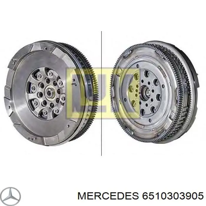 6510303905 Mercedes Volante de motor