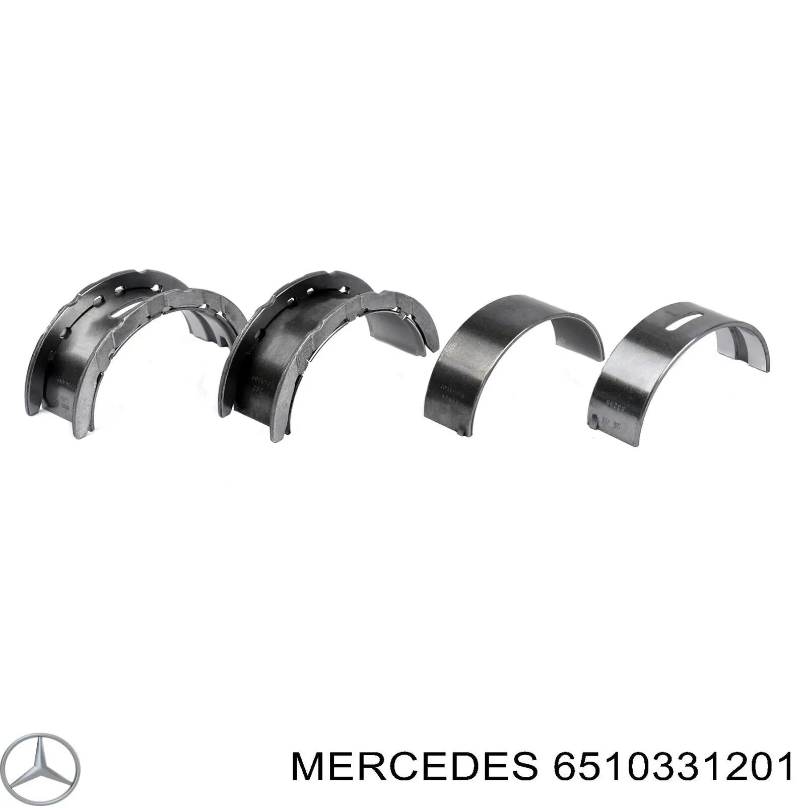 Compre 001FL21834000 Mahle Original Folhas inseridas principais de cambota, kit, padrão (STD)