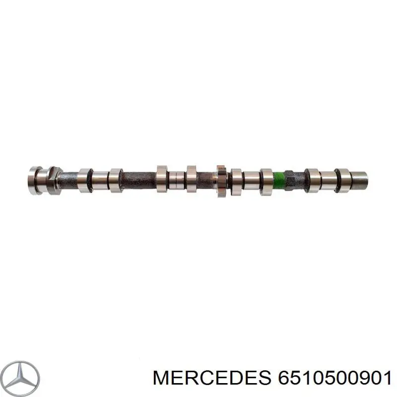 A6510500901 Mercedes Árvore distribuidora de motor de escape