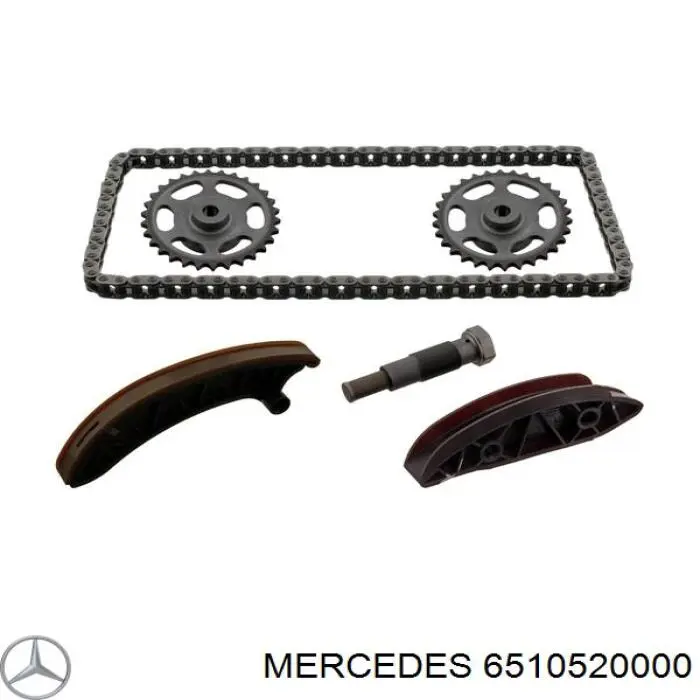A651052001 Mercedes Engrenagem de cadeia da roda dentada da árvore distribuidora de motor