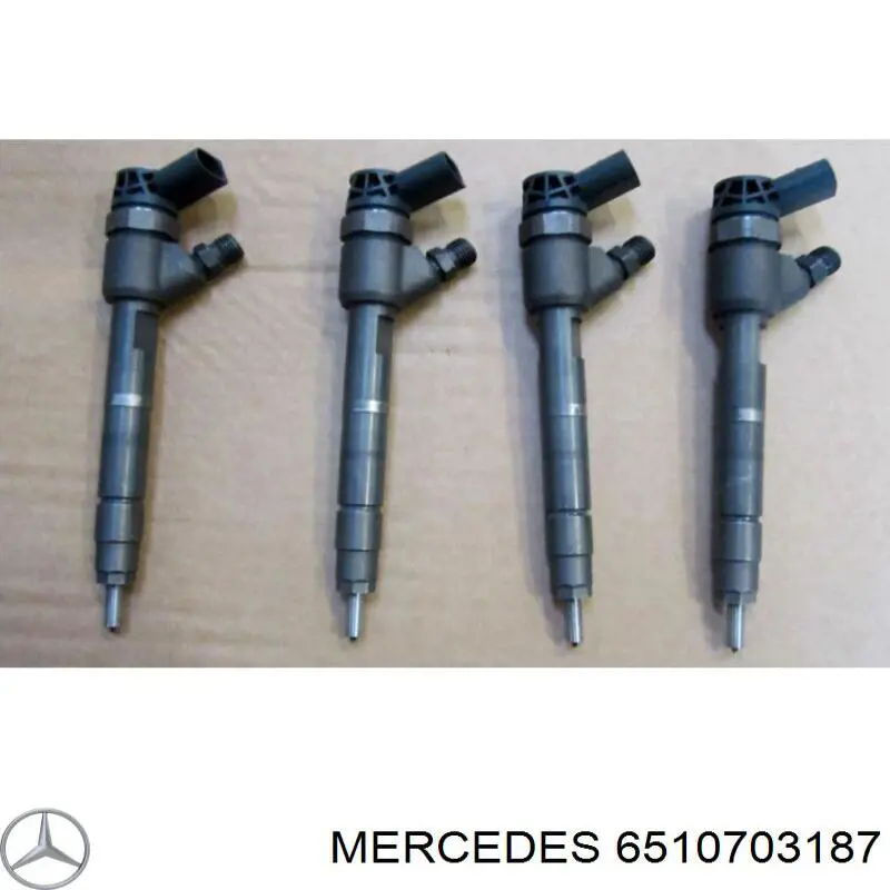 6510703187 Mercedes Injetor de injeção de combustível