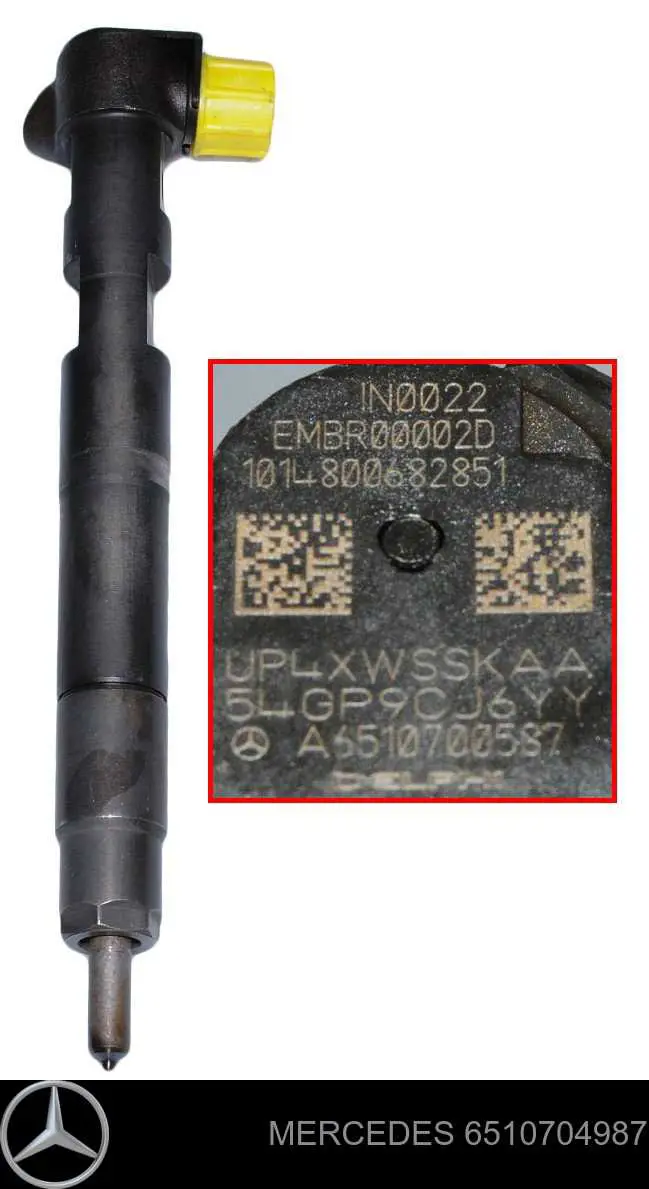 Injetor de injeção de combustível Mercedes 6510704987 preço, a partir de 160,04 USD