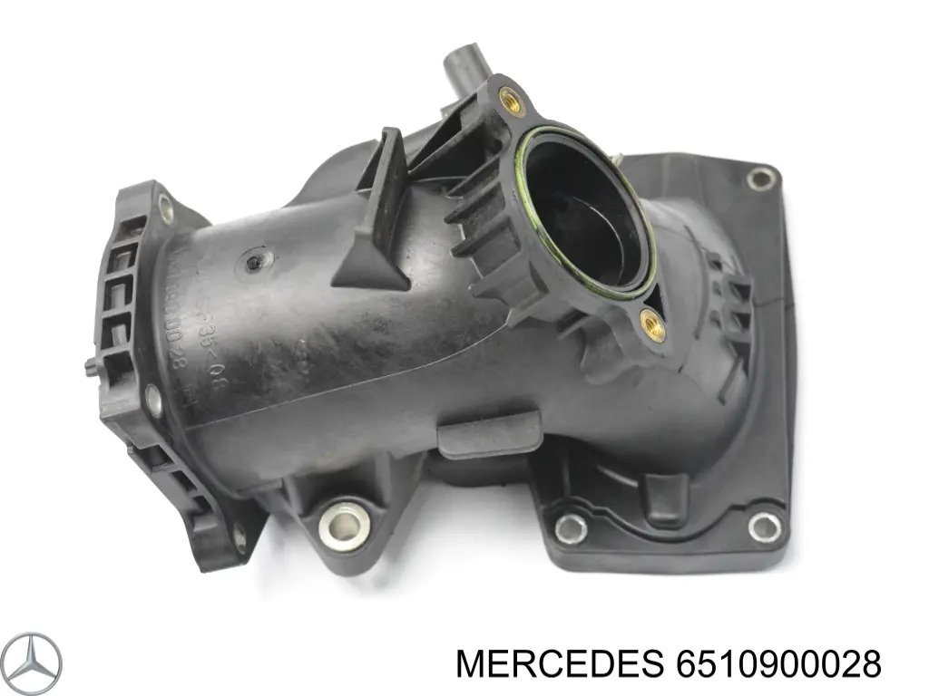 6510900028 Mercedes Cano derivado de ar, da válvula de borboleta