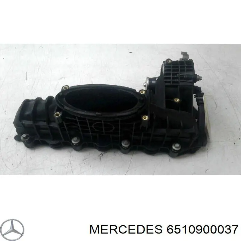 6510900037 Mercedes Tubo coletor de admissão