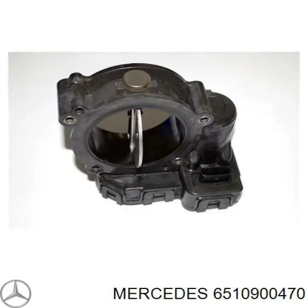 Compre 6510900470 Mercedes Válvula de borboleta montada