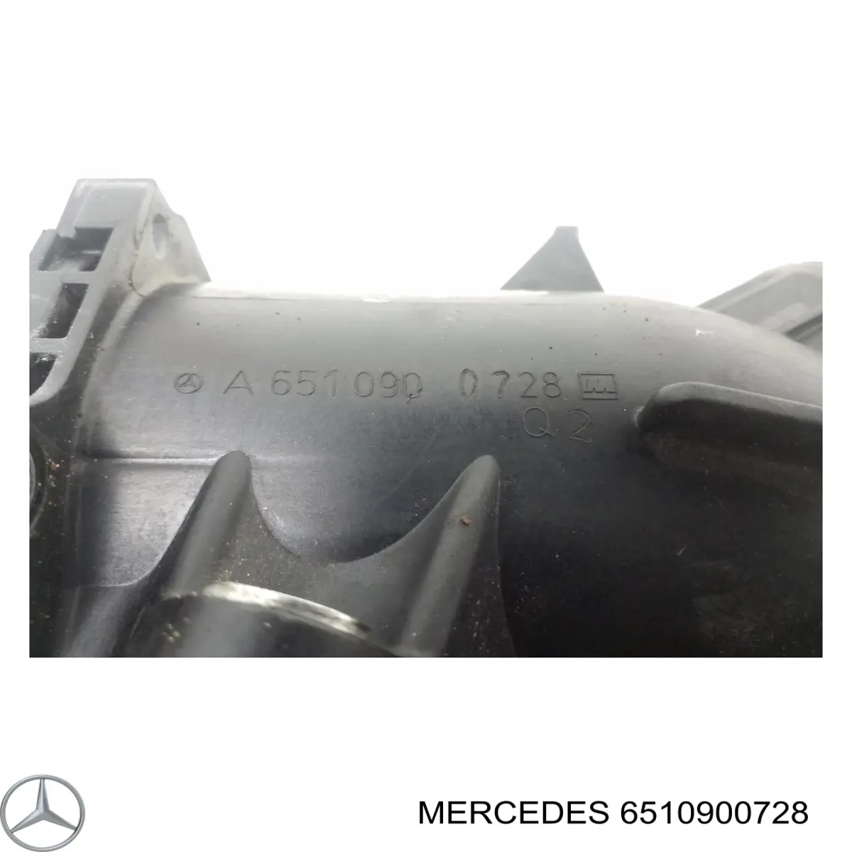 Cano derivado de ar, da válvula de borboleta Mercedes 6510900728 preço, a partir de 51,32 USD