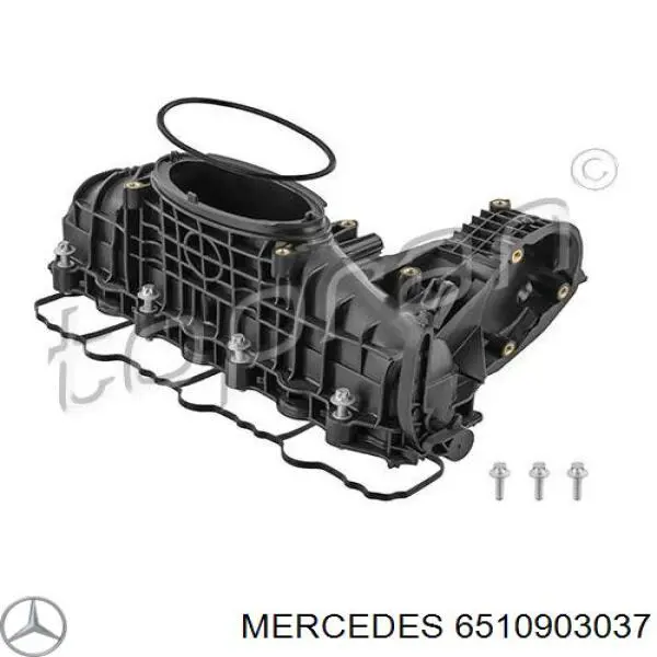 Compre 6510903037 Mercedes Tubo coletor de admissão