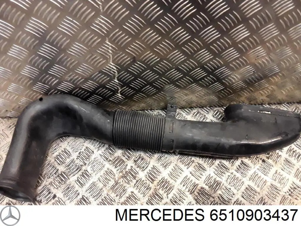 6510903437 Mercedes Cano derivado de ar, entrada de filtro de ar